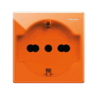AVE442090/15TSA presa schukobipasso arancio. s44 2m