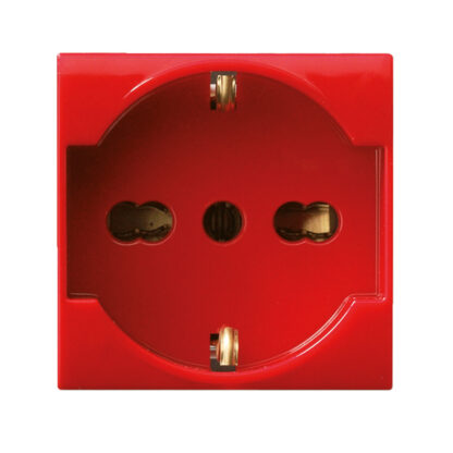 AVE442090/15TSR presa schukobipasso rossa s44 2m