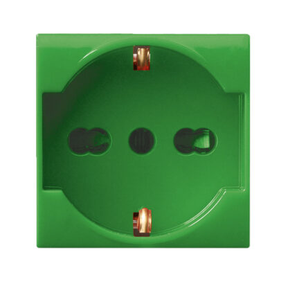 AVE442090/15TSV presa schukobipasso verde s44 2m