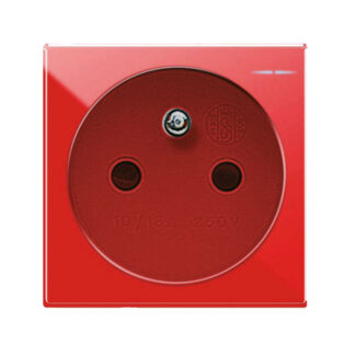 AVE442092TSR presa st.francese 2p+t rossa s44 2m