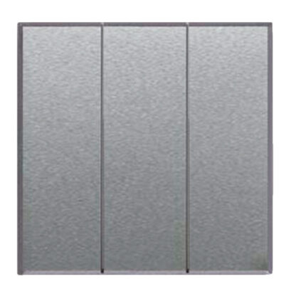AVE443001K3/20A triplo interruttore 1p 20ax allu.2m