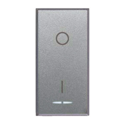 AVE443010 interruttore 2p 16ax illum. allu.1m