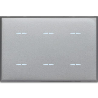 AVE443016S tastiera sfioro 6 rele' na allum.3m
