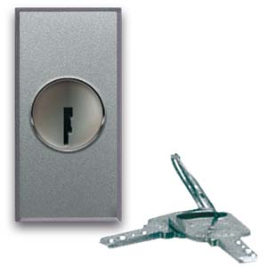 AVE443071 interrutt. chiave 2p 10ax allum 1m