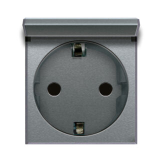 AVE443090SS presa schuko 2p+t 16a+spor allum.2m