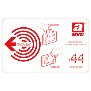 AVE44339CHM-M card mifare di tipo master