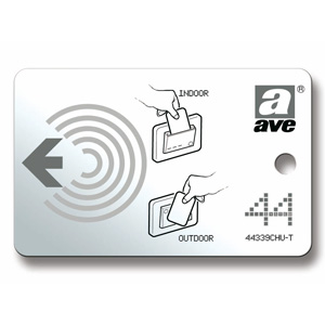 AVE44339CHU-T card transponder tipo utente s44