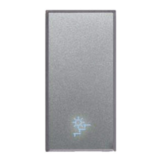 AVE443TLSP tasto simbolo luce scale allumia 1m