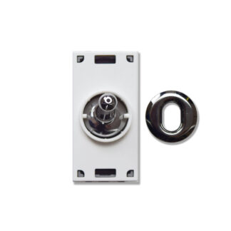 AVE444005CR pulsante levetta cromo 1p na 10a 1m
