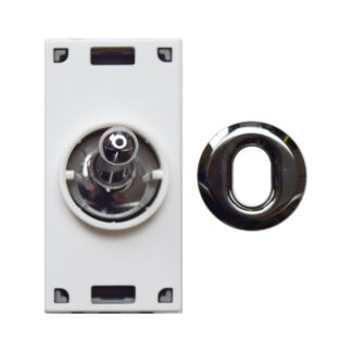 AVE444010CR/20A interruttore lev. cromo 2p 20ax 1m
