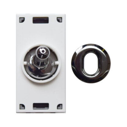 AVE444010CR/20A interruttore lev. cromo 2p 20ax 1m