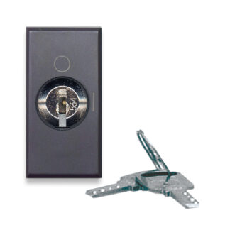 AVE445072 deviatore chiave 1p 10ax tekla 1m