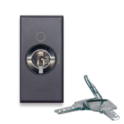 AVE445075 pulsante chiave 2p na 10a tekla 1m