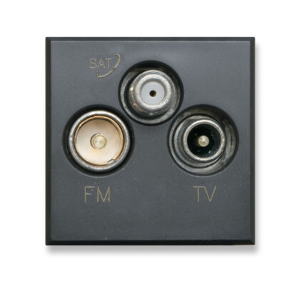 AVE445096/3PU presa tv/sat diretta 3 usc.tekla 2m