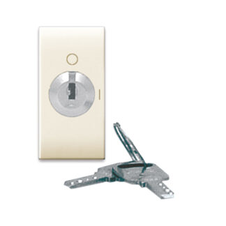 AVE449075 pulsante chiave 2p na 10a class 1m