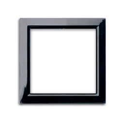 AVE44CRK22N cornice nera x placche zama44 2m