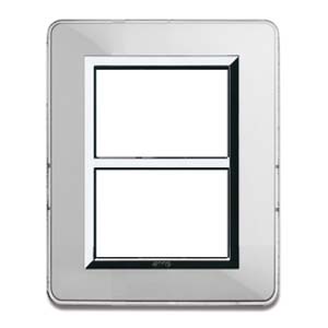 AVE44P033ALS placca personal44 alluminio na.3+3m