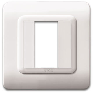 AVE44P31B placca tecn.44 bianco ral9010 1m
