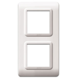 AVE44P34B placca tecn.44 bianco ral9010 2+2m