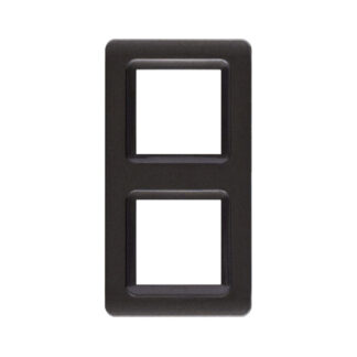 AVE44P34GSM placca tecn.44 grigio scu.met. 2+2m