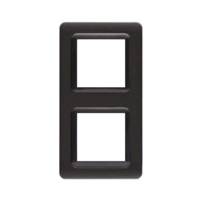 AVE44P34GSM placca tecn.44 grigio scu.met. 2+2m