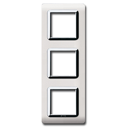 AVE44P36BLC placca tecn.44 bianco cor.cr 2+2+2m