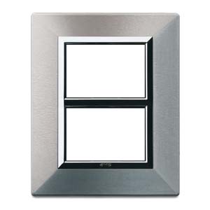 AVE44P933ALS placca zama44 alluminio natur. 3+3m