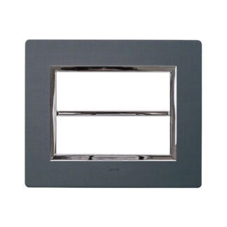 AVE44PA12ANS placca vera44 allum. antracite 6+6m