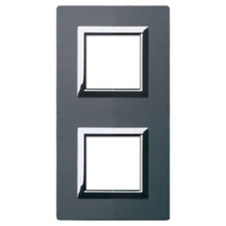 AVE44PA24ANS placca vera44 allum. antracite 2+2m