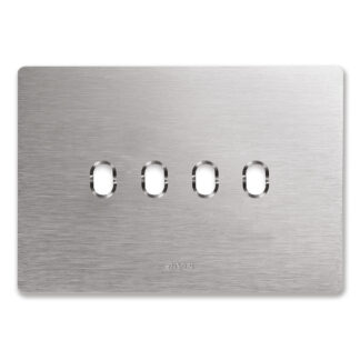 AVE44PAN04ALS placca new style alluminio nat.4com