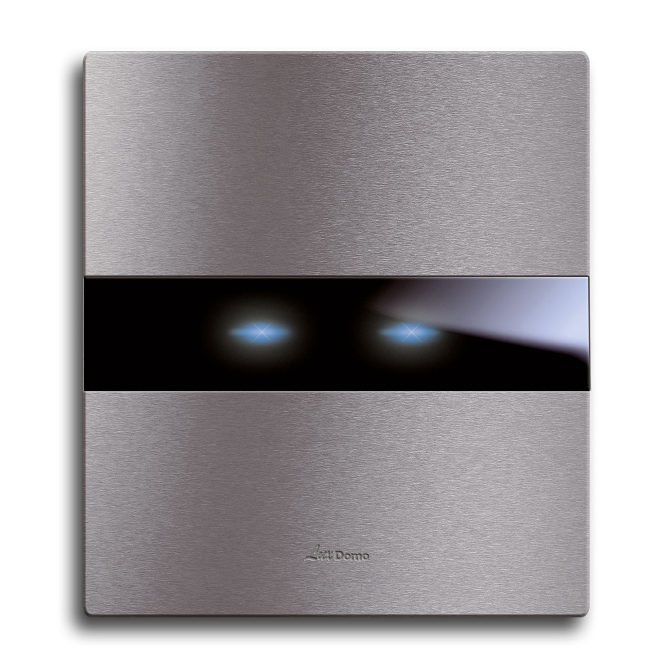 AVE44PATC22ALS placca avetouch alluminio nat. 2com