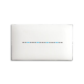 AVE44PJTC4BT placca youngtouch bianco total.4com
