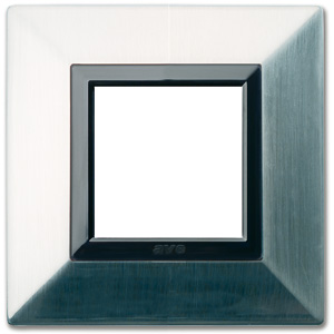 AVE44PK22NCS placca zama44 nichel spazzolato 2m