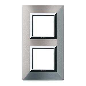 AVE44PK24ALS placca zama44 alluminio natur. 2+2m
