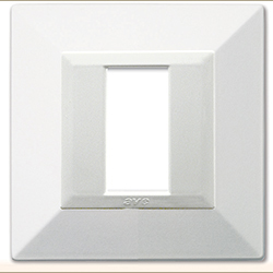 AVE44PTK21B placca tecnzama44 bianco ral9010 1m