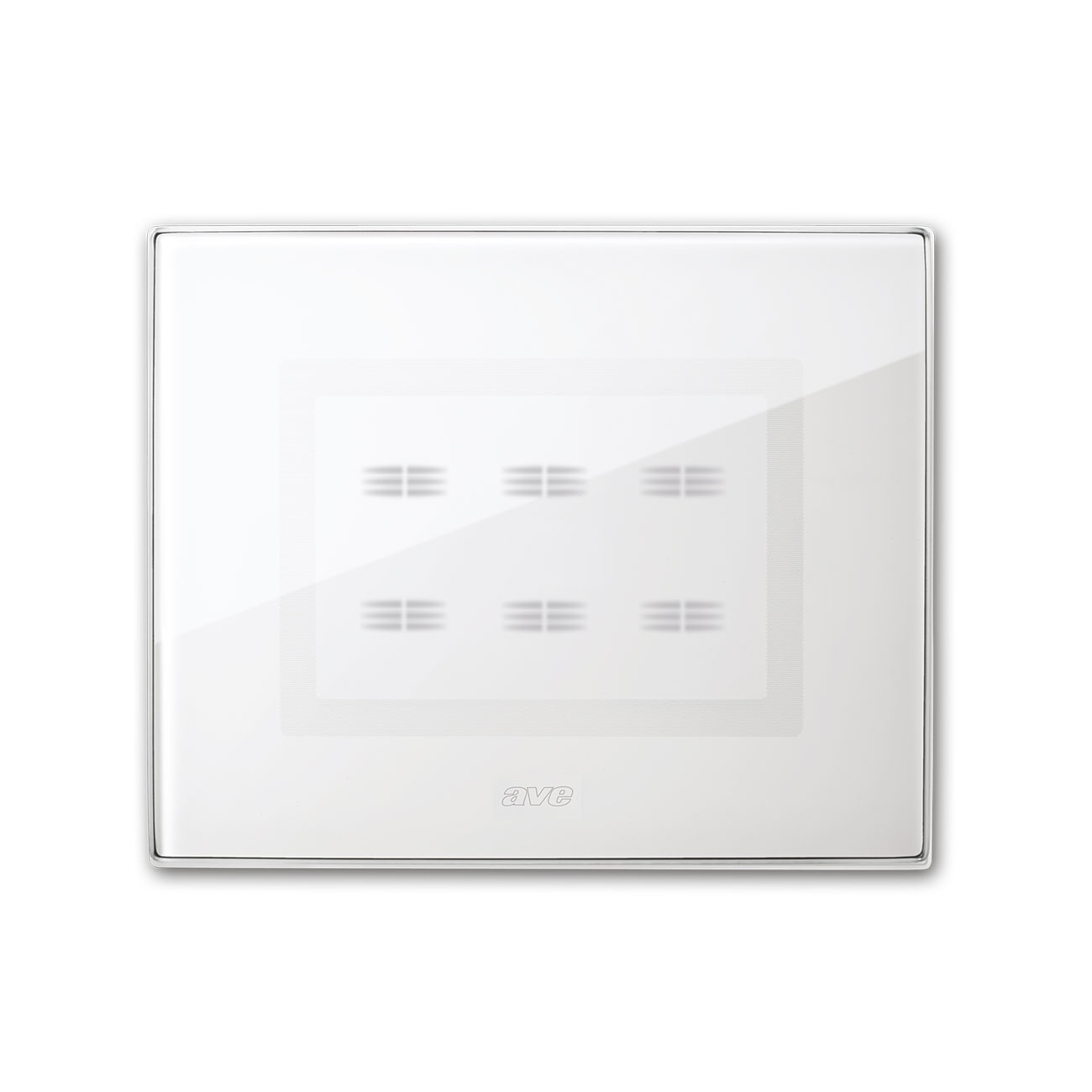 AVE44PVTC16BL placca veratouch bianca 6com