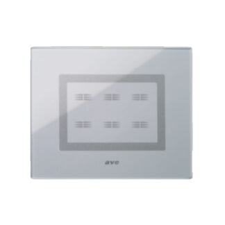 AVE44PVTC16GO placca veratouch grigio argen. 6com