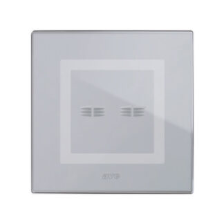 AVE44PVTC22GO placca veratouch grigio argen. 2com