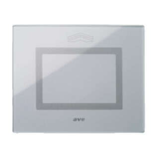 AVE44PVTCN3GO Placca Touch Vetro, S44 GRIGIA NEUT