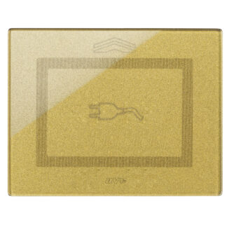 AVE44PVTCS3GOLD Placca Touch Vetro, S44 ORO SPINA