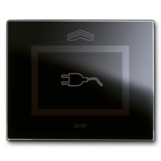 AVE44PVTCS3NAL Placca Touch Vetro, S44 NERA SPINA
