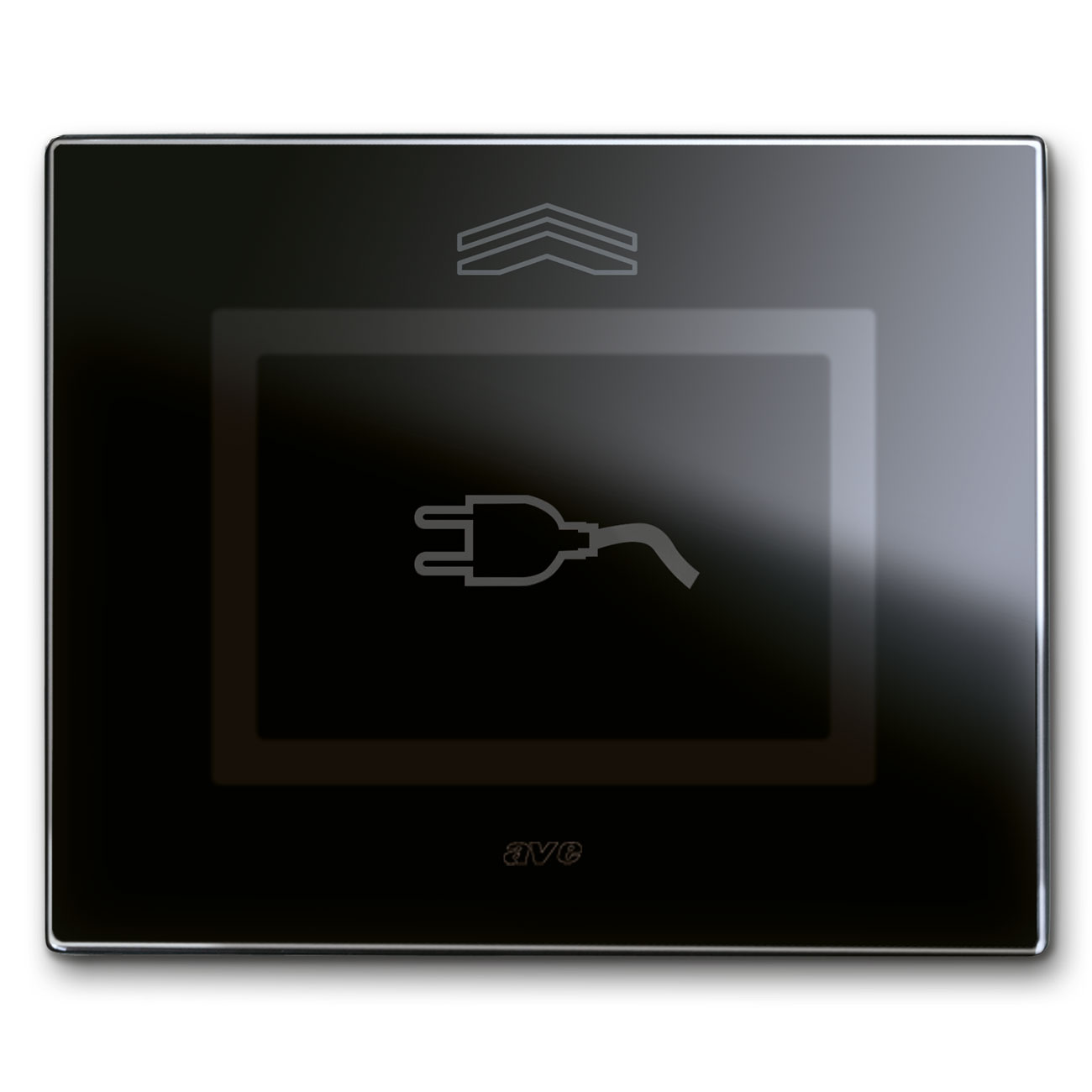 AVE44PVTCS3NAL Placca Touch Vetro, S44 NERA SPINA