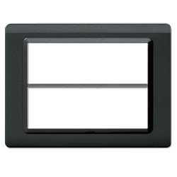 AVE44PY012GSL placca tecn.44 grigio scuro 6+6m