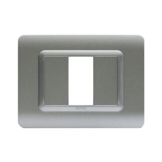 AVE44PY01AO placca tecn.44 argento opac.1m cent