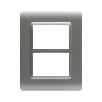AVE44PY033AO placca tecn.44 argento opaco 3+3m