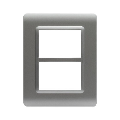 AVE44PY033AO placca tecn.44 argento opaco 3+3m