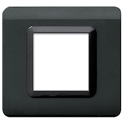 AVE44PY32GSM placca tecn.44 88x88 grigio met. 2m