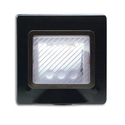 AVE44SP02GSL placca ip55 nera membrana s44 2m