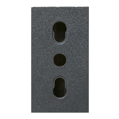 AVE45306/15TS presa polisicur 2x10/16a+t noir