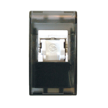 AVE45329C5E presa rj45 cat.5 enhanced noir